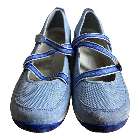 Dansko Blue Hazel Suede Mary Jane - Picture 3 of 11